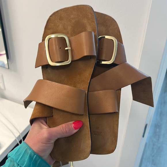 Zara leather sandals - Picture 6 of 6